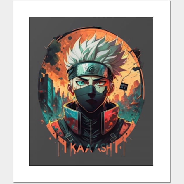 Kakashi Wall Art by TshirtMA